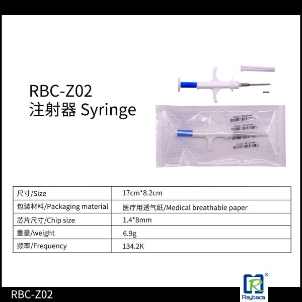 Animals Implanted Syringe Glass Tube Injectable Microchip Animal Tracking Tags