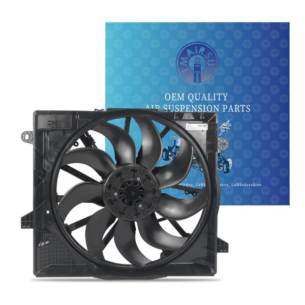 Sistema de arrefecimento do radiador de 600W com ventoinha de arrefecimento de fio longo para Jeep Wrangler JL2.0L