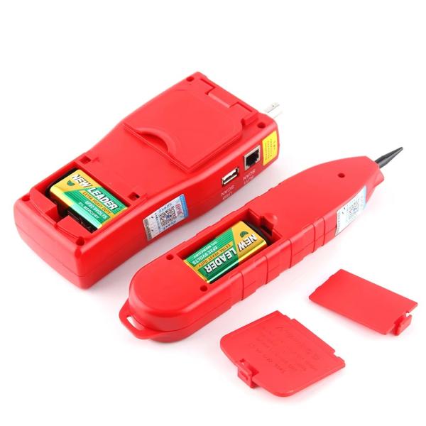 NF-308S RJ45 RJ11 CAT5 CAT6 LCD Cable Tracker LAN Cable Length Tester and Fault Tester Fiber Optic Equipment