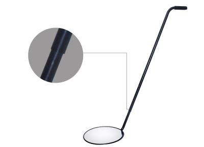 Handheld Visual Security Stainless Steel Inspection Mirror Detector with LED Flashlight