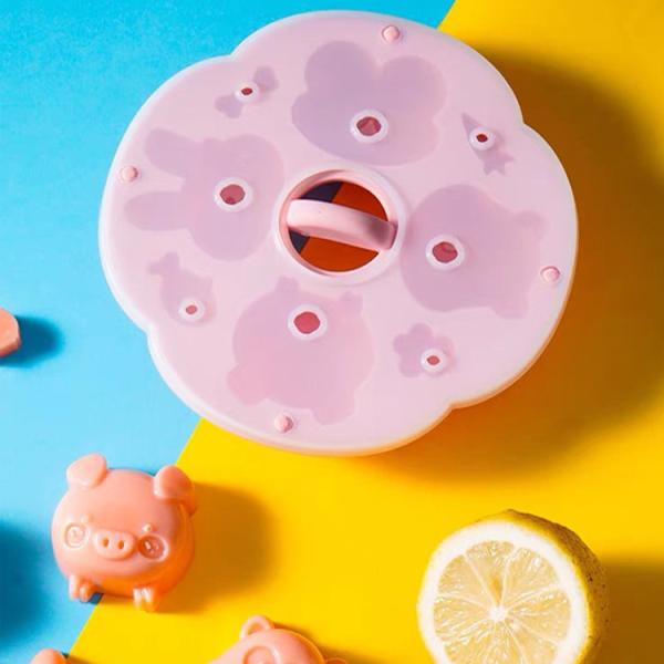 Microwave Safe Silicone Baby Food Storage Freezer Containers With Lid