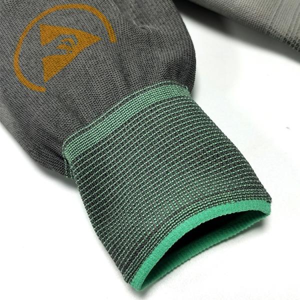 Ergonomic Anti Slip ESD Antistatic PU Palm Fit Gloves