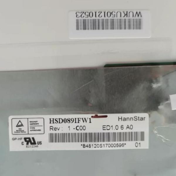 HSD089IFW1-C00 8.9 inch 1024*600 LVDS LCD Screen panel