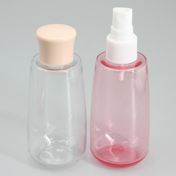 87mm 3.38oz Screw Cap Lotion Pump Bottle Sprial Mouth
