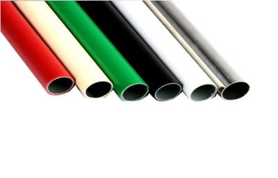 O PE/ABS revestiu a tubulação de aço e a tubulação flexível do PVC para o sistema do racking da tubulação