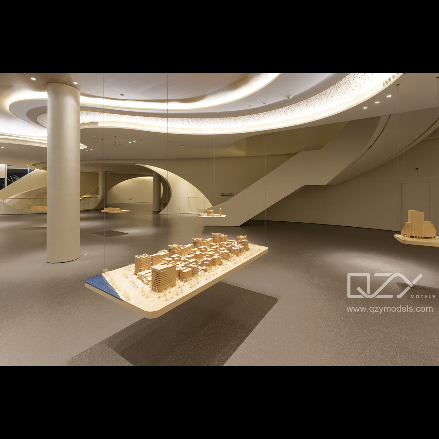 Модели городского дизайна - Ruimeng 1:300 Zhuhai Hengqin Cultural Plaza модель