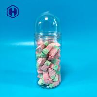 O escape impermeabiliza latas plásticas claras da abóbada 420ml clara para cookies