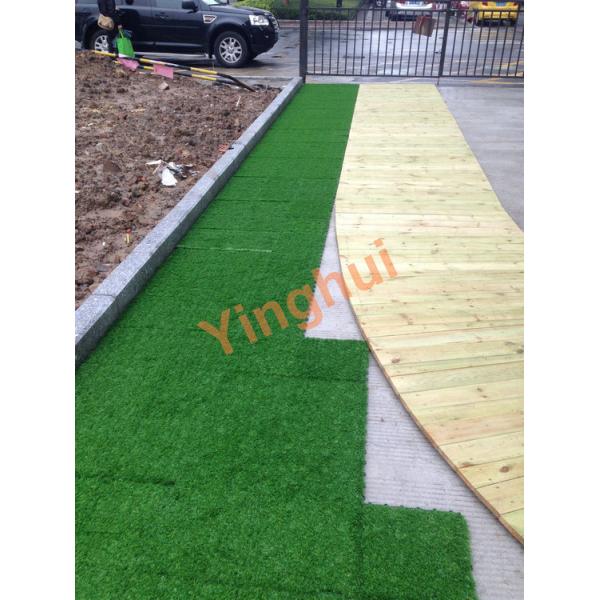 Grass Protection Floor Interlock Artificial Turf And Sports Flooring For Football Field