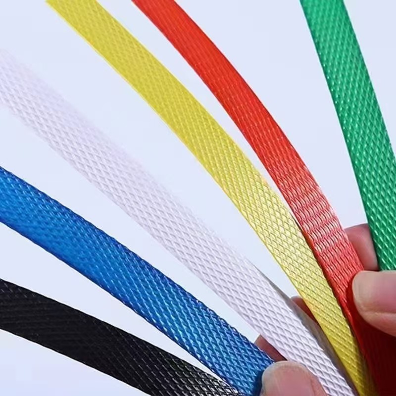 Transparent Polypropylene PP strapping belt 11mm PET PP strapping straps for high-speed packaging machines