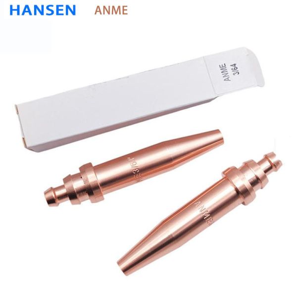 ANME Acetylene Cutting Nozzle Tip , Copper Gas Torch Nozzle for Oxy-Acetylene Flame Cutting ，Equal Pressure Oxy Acetylene Cutting Nozzle , Machine Flame Cutter Torch Tip