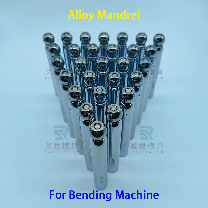 Wear Resistance Pipe Bender Parts Precision Alloy Mandrel For Surface Coolers