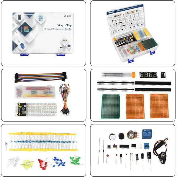 ESP32/ESP8266 2024 Edition Suitable for Kit-Based R3 Component Packs Beginner Starter Kit