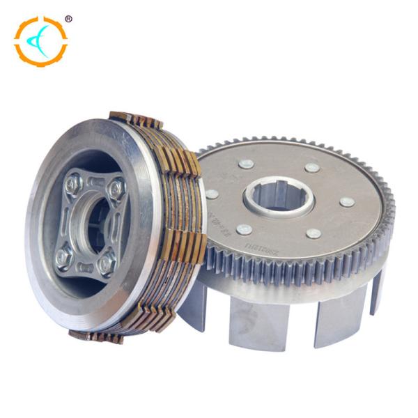 High Performance Scooters / Motorbike Clutch Housing Set Silver Color For CBT250