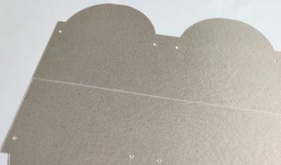 Lightweight Mica Parts For Automotive Industry , Mica Insulators For Motor Starters
