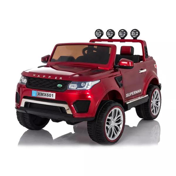 Дистанционное управление 12В Мотор Четырех колес батарейки Детские ездить на машине для малышей Синий