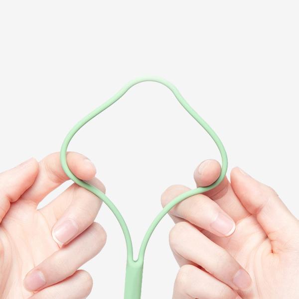 Multicolor Sturdy Silicone Rubber Supplies Mobile Phone Strap Odorless