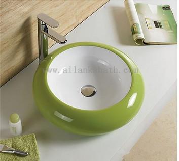 Countertop Mounting Basins Ceramic Sinks Sanitary Ware Art Basin Bathroom Washing Basin
