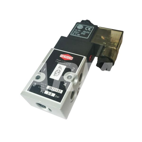 Aluminum Plastic Heidelberg Ink Reel Pneumatic Solenoid Valves Herion 2625483 2625484