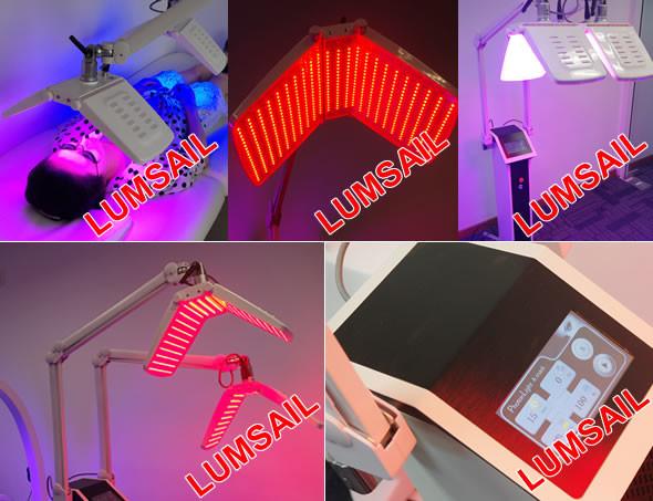 Photodynamic LED Phototherapy Machine Treatment Device Red LED Light Facial Rejuvenation