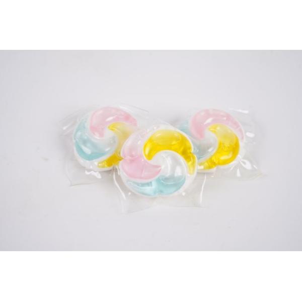 Ликвидные капсулы для стирки с ароматным цветом вишни Удаление пятен от клевера Удаление клещей Парфюм