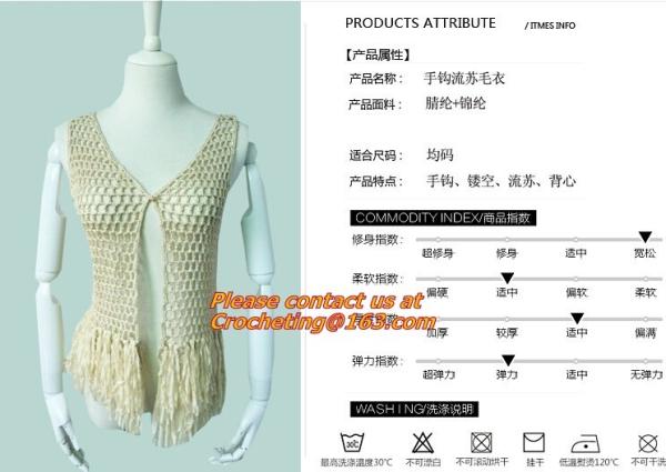 New Sweet Thin Sweater Tops, Girls Bat Sleeveless, Crochet Cardigans, Plain Pattern Loose