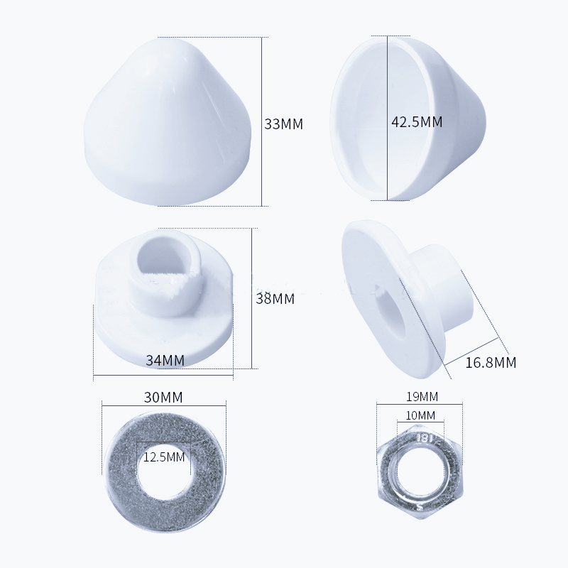 35cm concealed cistern wall-hung toilet, regular flush, straight pipe sewage pipe, concealed squat toilet, fixed screw accessories
