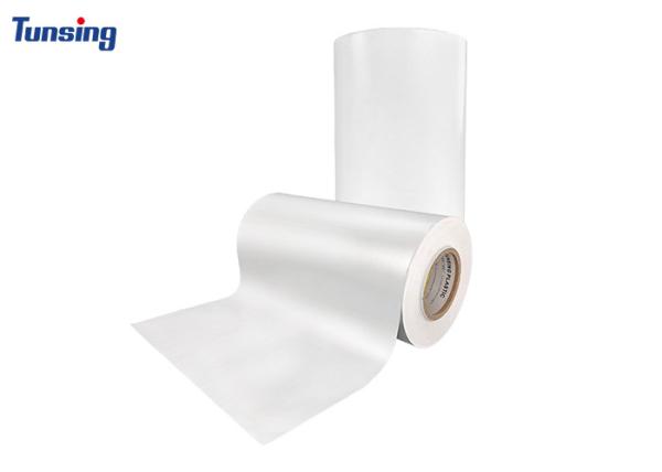 Blanc laiteux chaud thermoplastique de film adhésif de fonte du polyuréthane TPU pour le tissu de textile