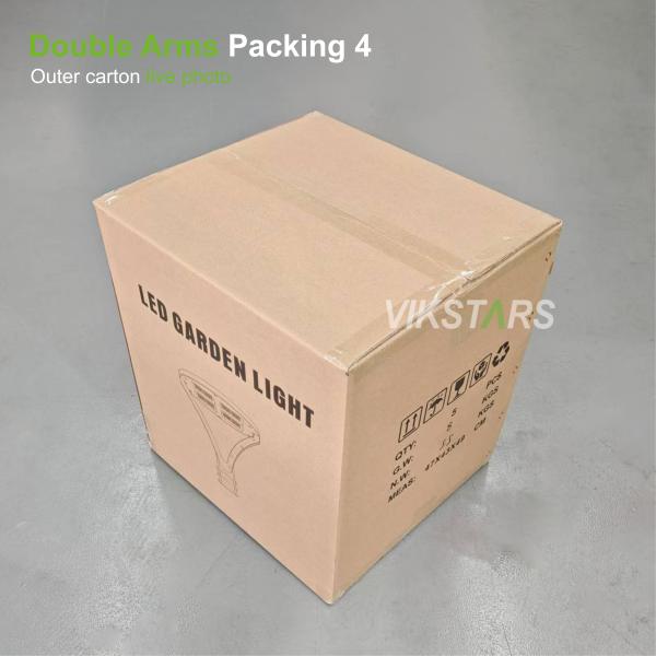 100W LED Garden Street Lights With Double Single Arms For Villas Park Garden Landscape