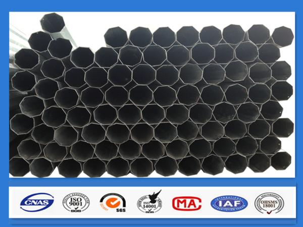 13kv 15kv 69kv Philippines Octagonal Galvanized Metal Steel Pole