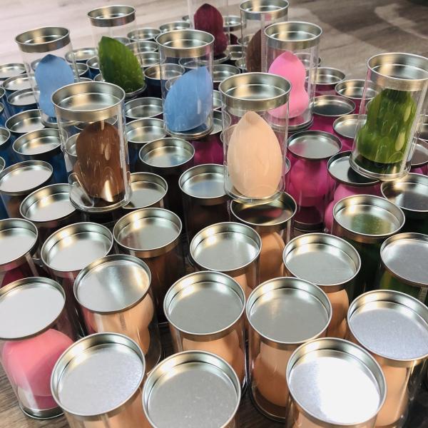 Promotional Beauty Makeup Tools / Makeup Sponge Blender Multi Color