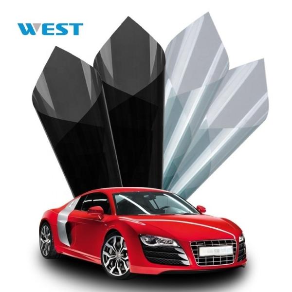 PET Material Solar Reflective Glass Film Sputter Mirror For Car Window