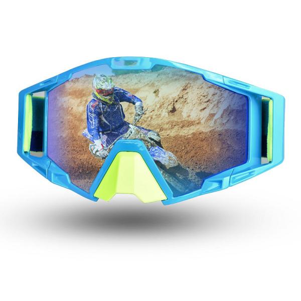 Óculos de proteção protetores da motocicleta Windproof, óculos de proteção de montada para esportes exteriores