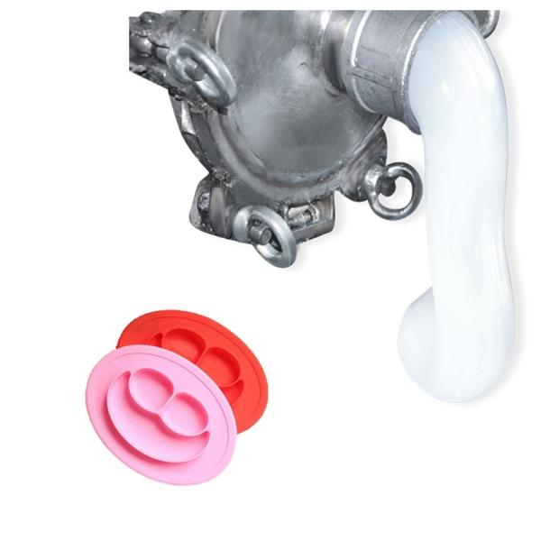 2,7% borracha de silicone líquida do produto comestível para o purificador da esponja da limpeza da cozinha do prato