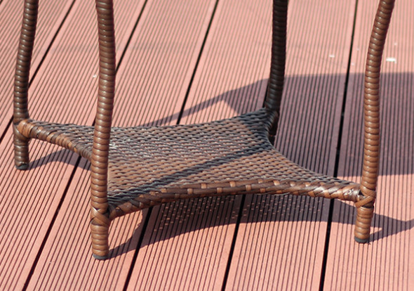 CE BSCI S Shape Stylish Practical Outdoor Sun Lounger Villa Courtyard Pool Garden