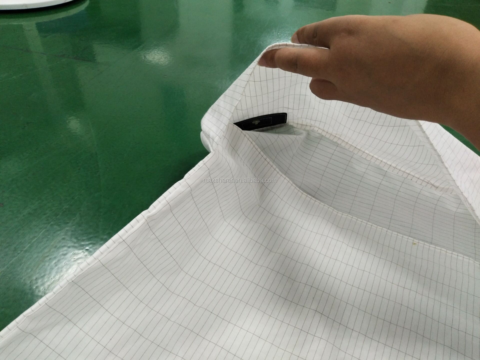 China Factory Size Customized Silver Fiber Cotton Organic Grounded Earth White Bed Sheet Bedding Flat Fitted Sheet