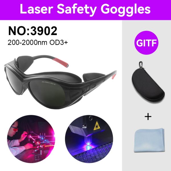 laser protective glasses laser glasses GOGGLE GLASSES 1064nm safety glasses laser lenses protect laser 200-2000nm OD3+ laser protection LASER SAFETI GLASSES laser lenses protect laser ipl glasses