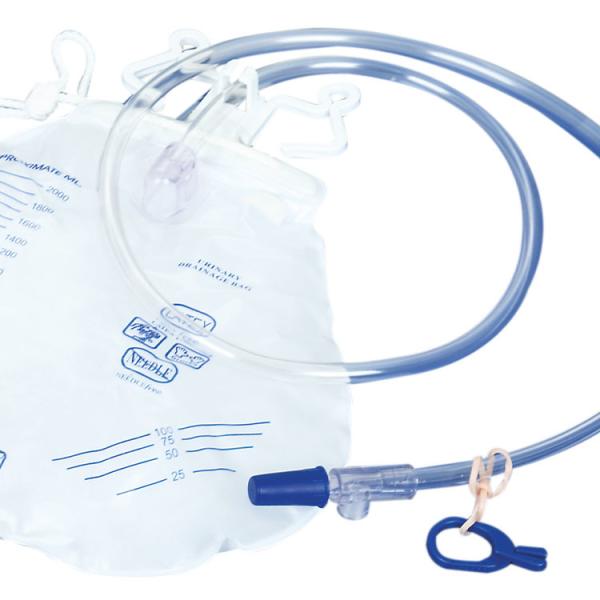 Urine Drainage Bag 2000 Ml Urinary Bag Urine Bag 2000ml Sterile Medical PVC Urine Meter Drainage Collector Bag