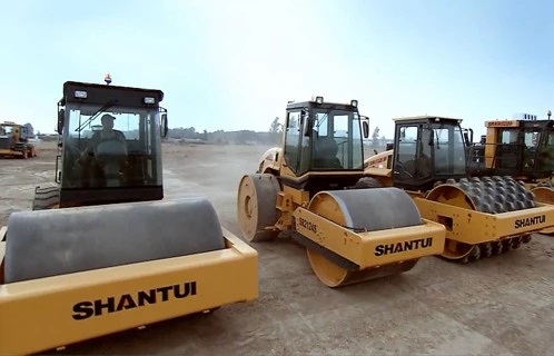 SR26T / SR30T Pneumatic Road Building Machines 26 Ton / 30 Ton Wheel Tire Road Roller Equipment