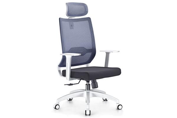 Pés de nylon ergonômicos modernos da cadeira executiva do escritório do giro com Headpad