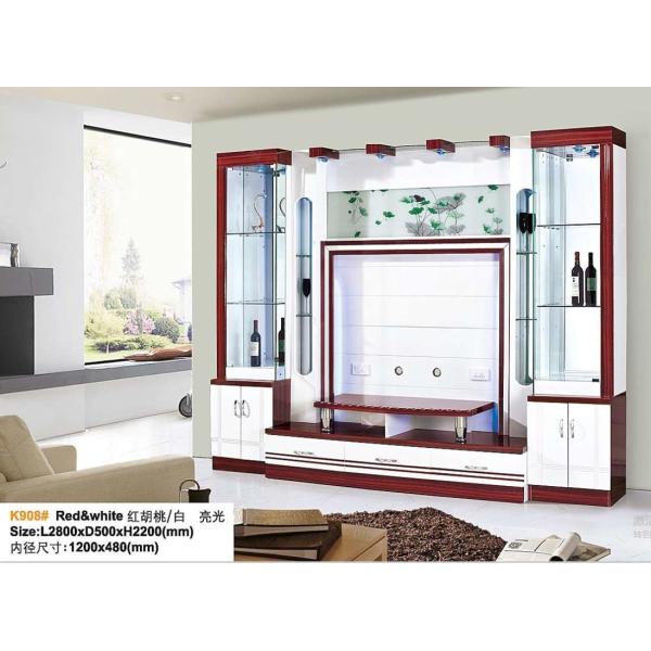 Установленный стеной автоматический шкаф подъема ТВ спрятанный белизной хлопает вверх камин