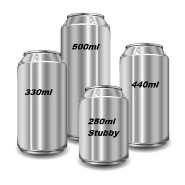 Aluminum Alcohol Beer Can 16.9oz Qingdao Beer 550ml Sleek Can