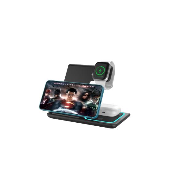 X455 2W Wireless Fast Charger for Mobile Phone Charging Compatible with Apple and Samsung Magnetic Stand