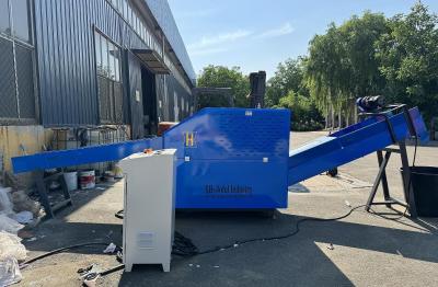 Custom Speed Small Fabric Shredder , Waste Carpet Shredding Machines Low Power Demand