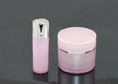 Rotating Silver Edge Empty Makeup Bottles15ml Cosmetic Jars With Lids