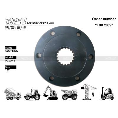 203-01-41120 Gear Oil Maintenance PC120-5 Excavator Hydraulic Pump Coupling Parts