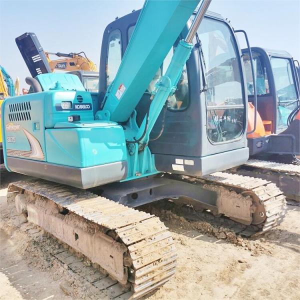 Excavadora japonesa original de 7 toneladas Mini Kobelco SK75 con motor ISUZU en Shanghai