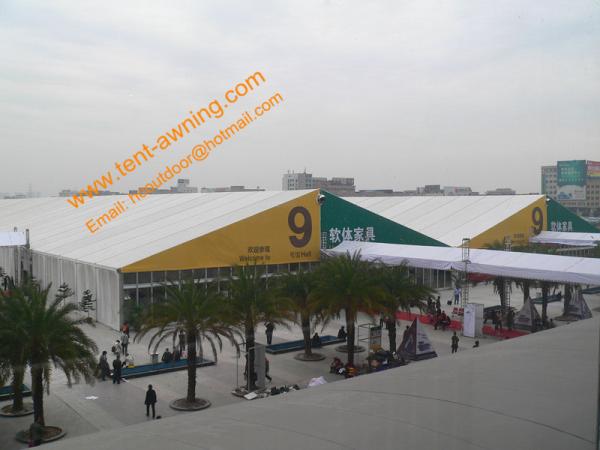 25x60m Ourdoor Aluminum Clear Span Large Trade Show  Exhibition Tent
