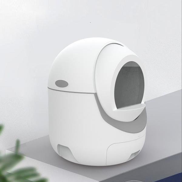 Large Capacity Smart Cat Litter Box Automatic Control Customizable Multiple Sensors