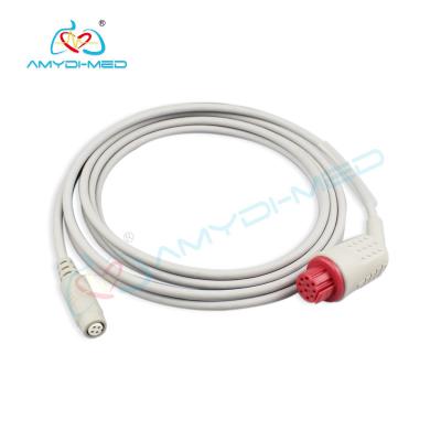 TPU Material Invasive Blood Pressure Cable , Ibp Cables For Transducer