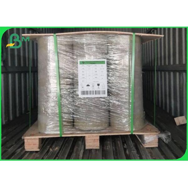 рулонов ткани бумаги 0.3mm материал сумок 0.55mm Recyclable красных Kraft Washable